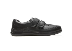 Flora Black Double Strap Sneaker