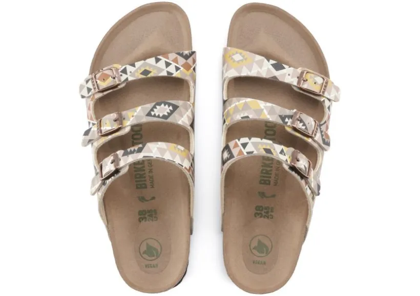 florida_vegan_birkoflor_p_3.webp Florida Vegan Birko-Flor Printed Mocha Slide Sandal