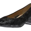 Gabrielle Black & Silver Animal Print Pump
