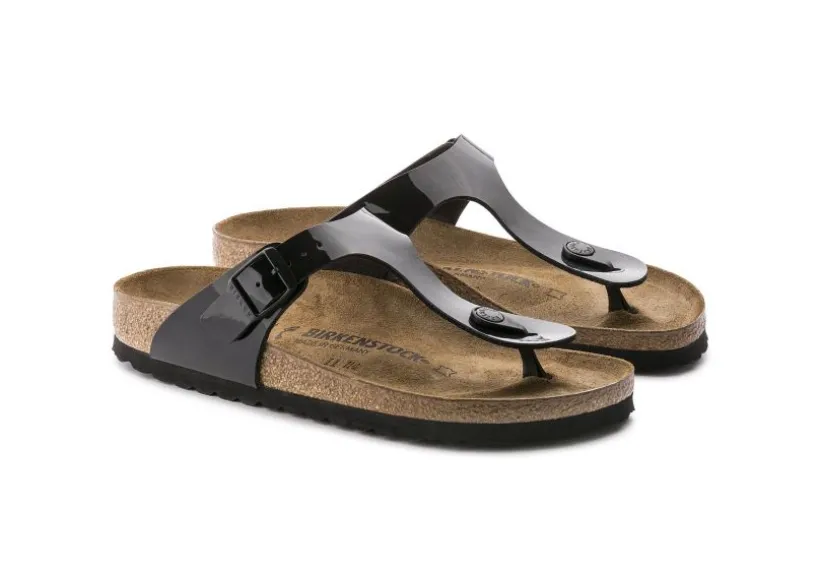 gizeh_birkoflor_black_pat_2.webp Gizeh Birko-Flor Black Patent Thong Sandal