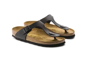 Gizeh Birko-Flor Black Thong Sandal