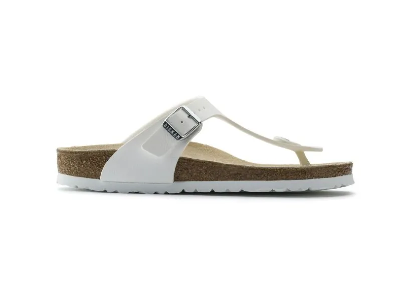 gizeh_birkoflor_white_tho_1.webp Gizeh Birko-Flor White Thong Sandal