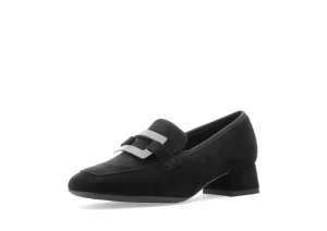 Glimmer Black Suede