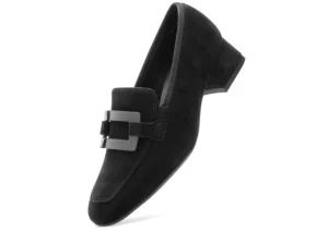 Glimmer Black Suede