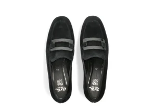 Glimmer Black Suede