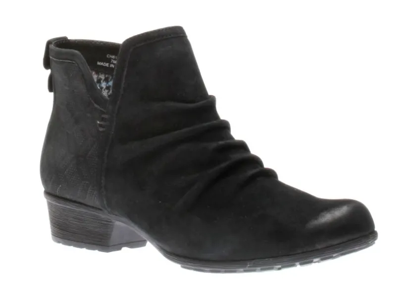 gratasha__panel_black_ruc_0.webp Gratasha 2 Panel Black Ruched Leather Ankle Boot