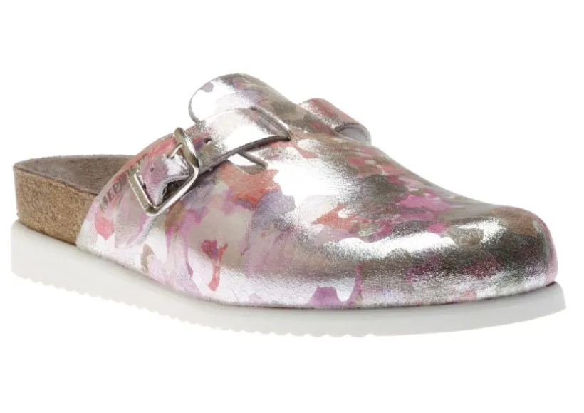 halina_pink_silver_leathe_0.webp Halina Pink Silver Leather Clog