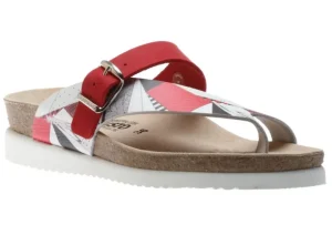 Helen Mix Red Thong Sandal