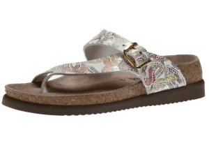 Helen Plus Wide Width Beige Pompei Thong Sandal