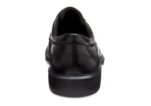 Helsinki Black Leather Lace-Up Dress Shoe