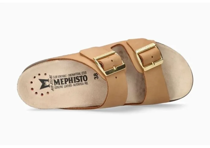 hester_camel_brown_scratc_1.webp Hester Camel Brown Scratch Gold Buckle Slide Sandal