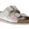 Hester Multicolour Pastel Slide Sandal