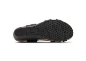 Hollywood 4-Strap Black Sandal
