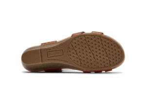 Hollywood 4-Strap Tan Sandal