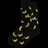 Hotsox Men's Banana Peels Crew Socks
