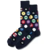 Hotsox Men's Billiards Crew Socks