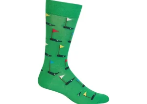 Hotsox Men's Golf Crew Socks