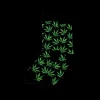 Hotsox Men's Weed Crew Socks