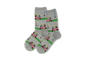 Hotsox Women's Golf Cart Crew Socks
