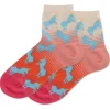 Hotsox Women's Unicorn Blush Pink Anklet Socks