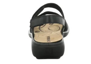 Ibiza 86 Black Leather Slingback Sandal