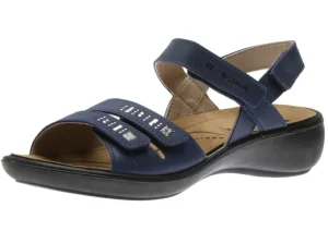 Ibiza 86 Ocean Blue Leather Slingback Sandal