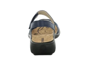 Ibiza 86 Ocean Blue Leather Slingback Sandal