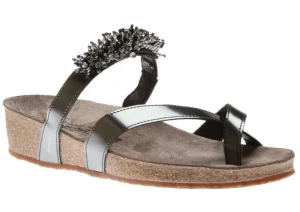 Ingrid Grey Magic Toe Thong Sandal