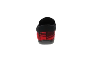 Jacob Red Black Plaid Slip-On Slipper