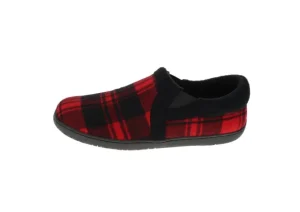 Jacob Red Black Plaid Slip-On Slipper