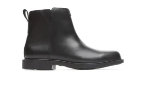 James Black Leather Waterproof Chelsea Boot