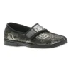 Jewel Printed Flower Slipper