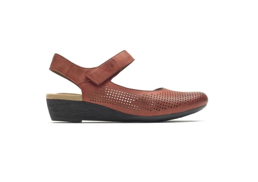 judson_red_perforated_lea_1.webp Judson Red Perforated Leather Wedge Sandal