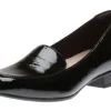 Juliet Lora Black Patent Loafer