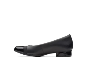 Juliet Monte Black Leather Slip-On