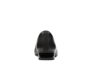 Juliet Monte Black Leather Slip-On