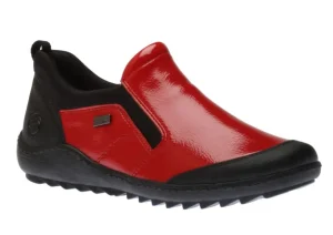 Jura Scuba Red Patent Slip-On Walking Shoe