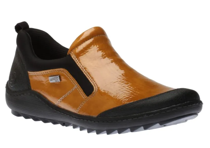 jura_scuba_yellow_patent__0.webp Jura Scuba Yellow Patent Slip-On Walking Shoe