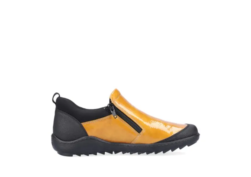 jura_scuba_yellow_patent__1.webp Jura Scuba Yellow Patent Slip-On Walking Shoe