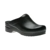 Karl Black Box Leather Clog