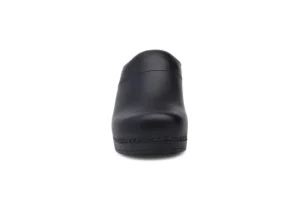 Karl Black Box Leather Clog
