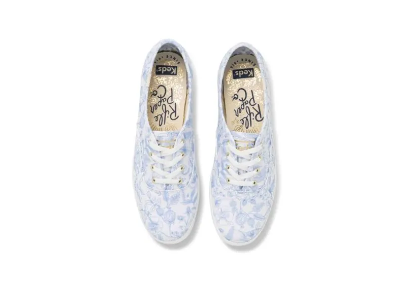 keds_x_rifle_paper_co_cha_1.webp Keds x Rifle Paper Co. Champion Aviary Lace-Up Canvas Sneaker