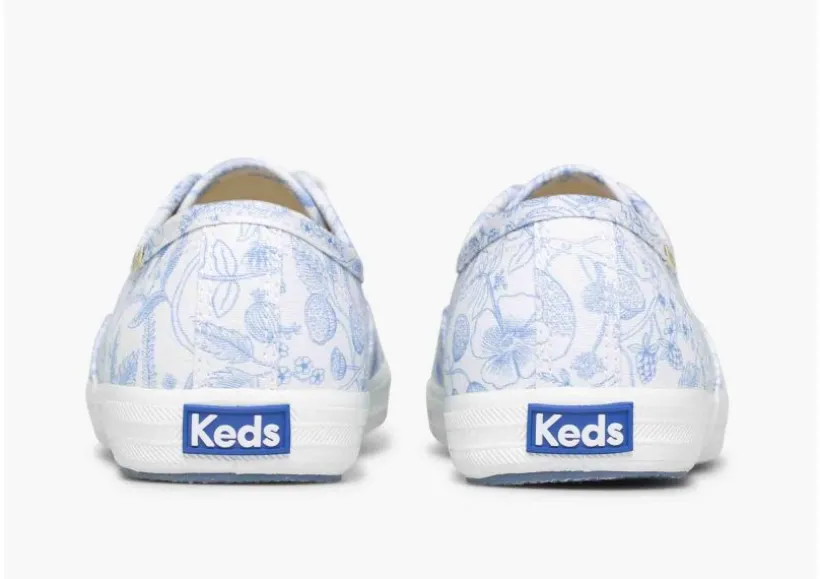 keds_x_rifle_paper_co_cha_5.webp Keds x Rifle Paper Co. Champion Aviary Lace-Up Canvas Sneaker