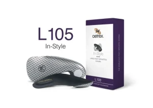 L105 Men's In-Style Orthotics With Metatarsal Support