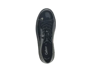 Lace Black Patent