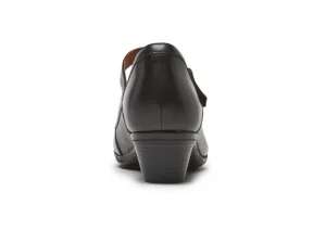 Laurel Black Leather Mary Jane