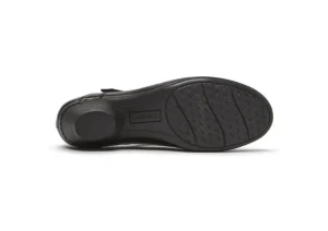 Laurel Black Leather Mary Jane