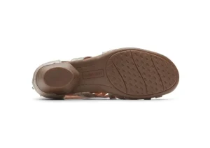 Laurel Metallic Caged Sandal