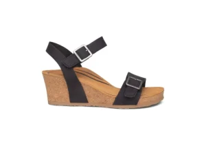 Lexa Leather Black