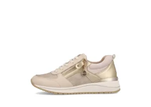 Lose Lace Zip Biege